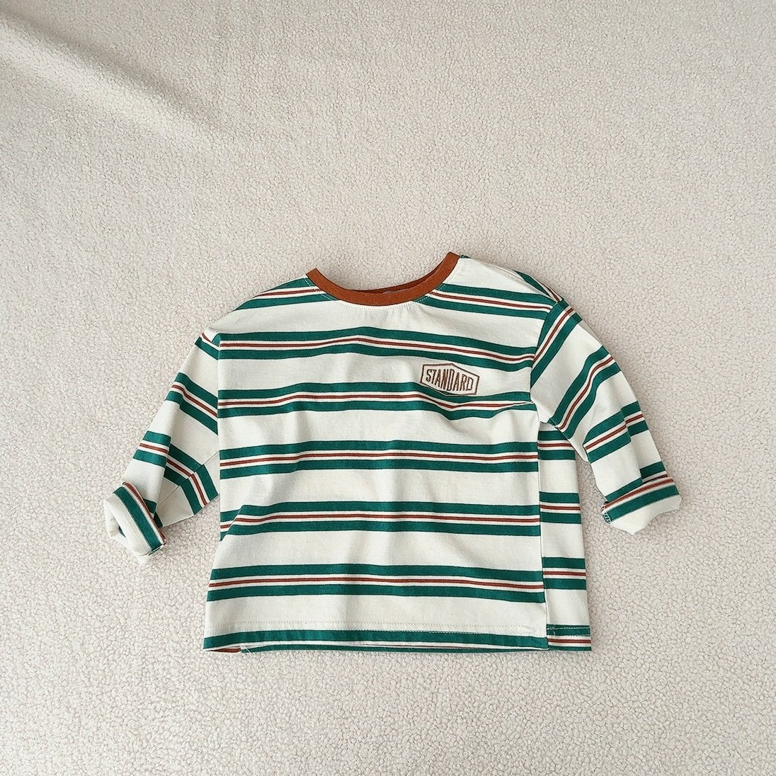 Kale Stripe Tee