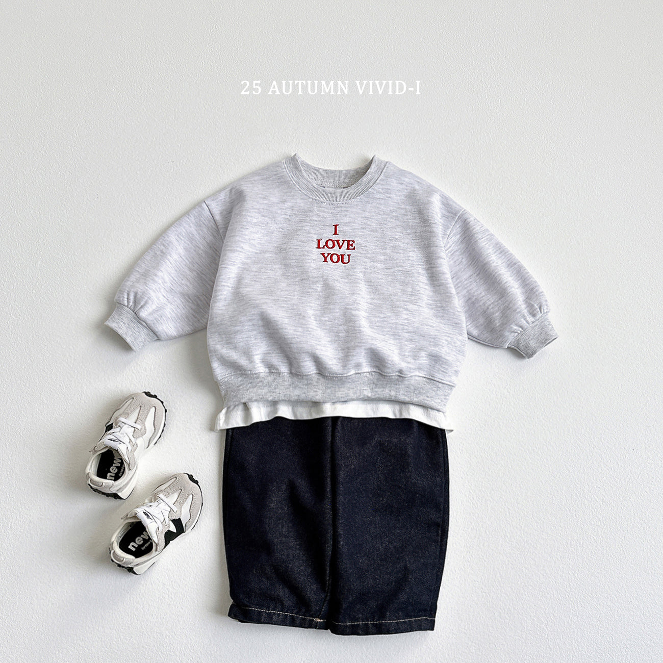 Love Embroidery Set (Top + Bottom)