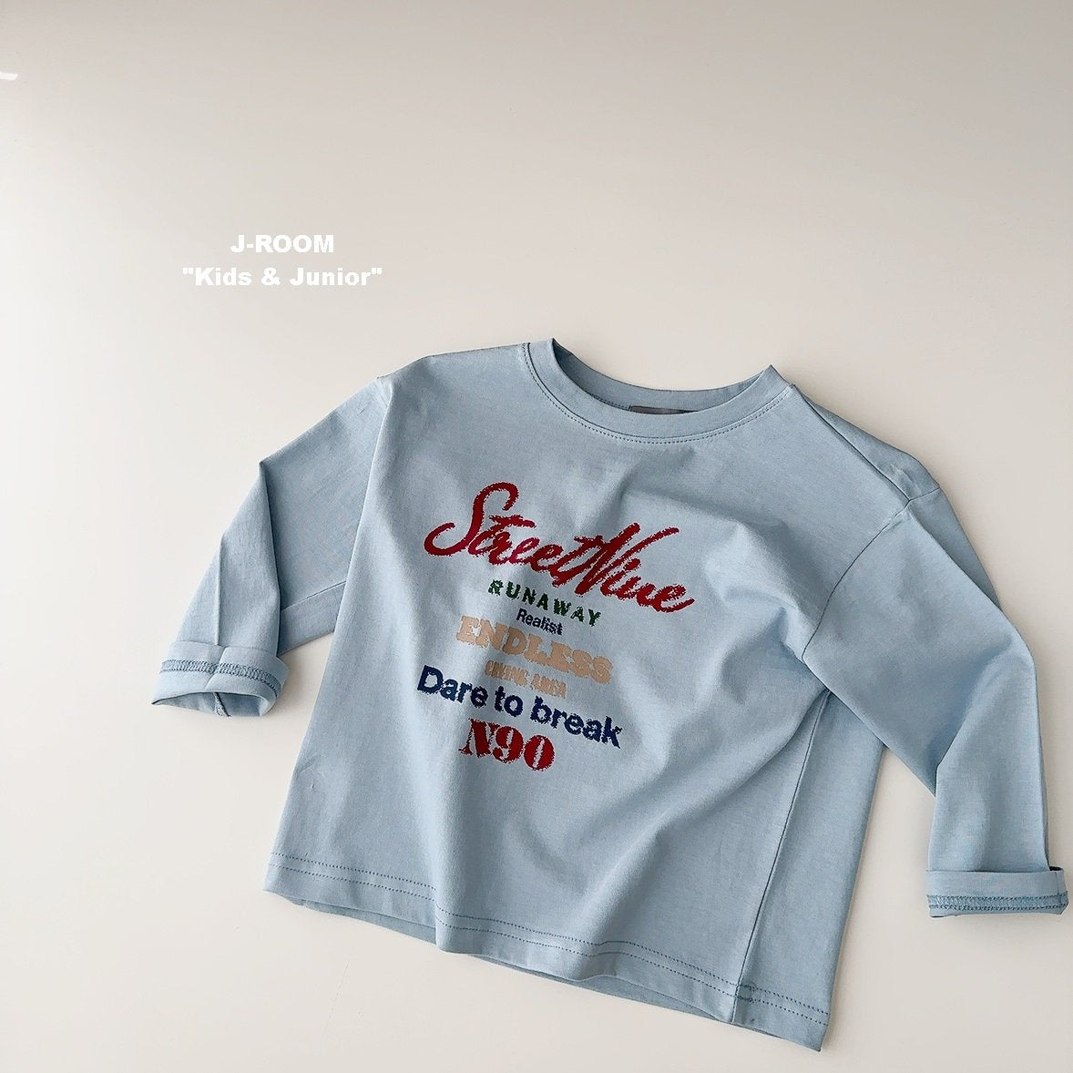 Vintage Lettering Print Tee
