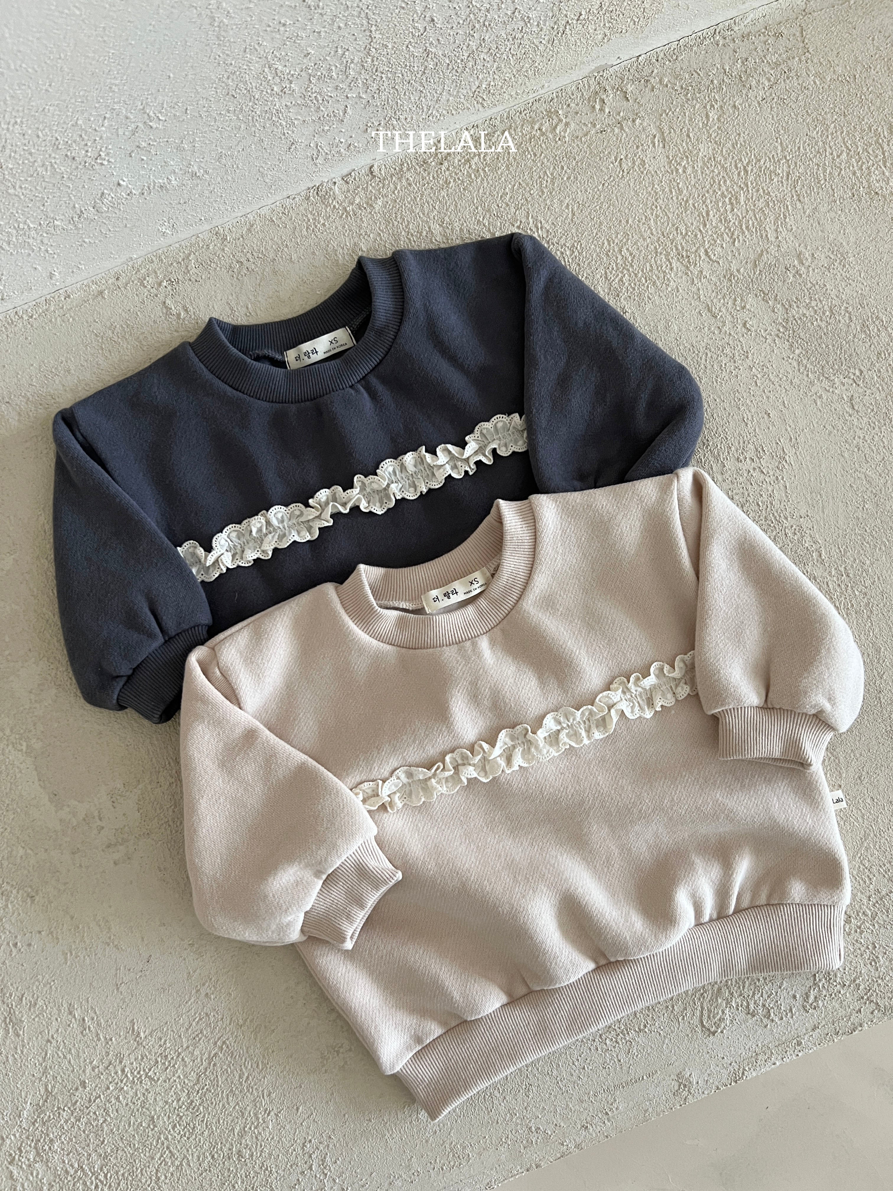 Lace Sweatshirt