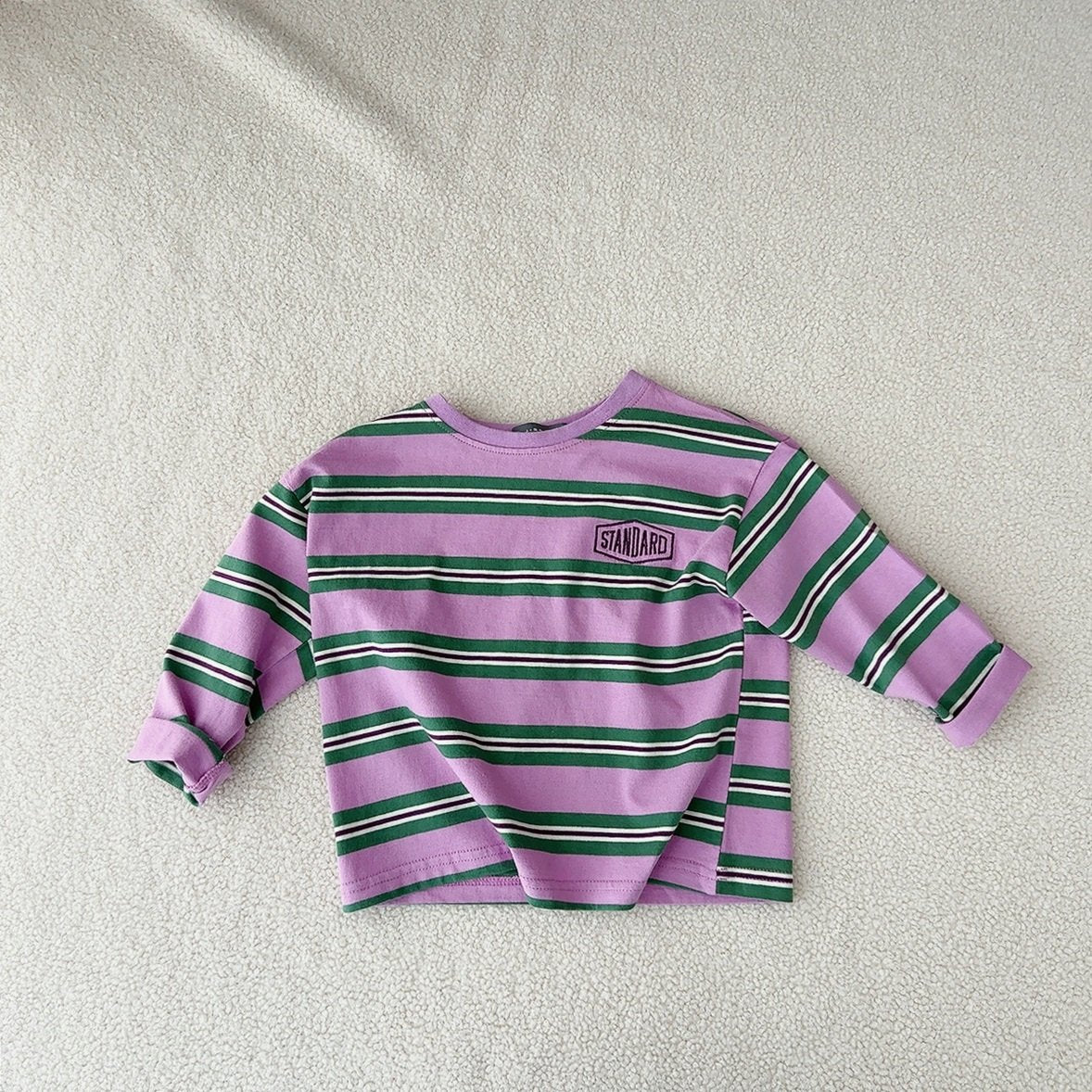 Kale Stripe Tee