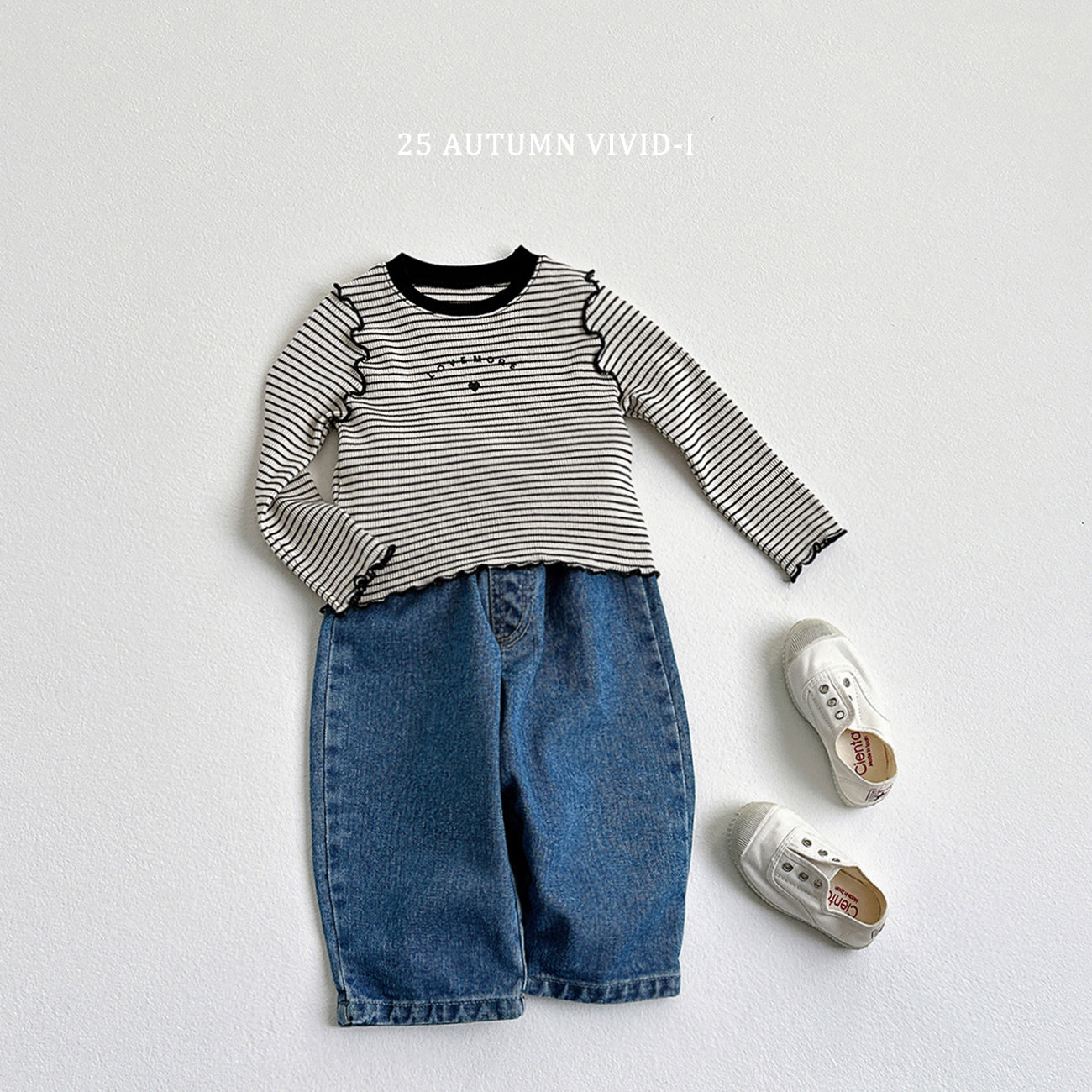 Love Ribbed Wing T-shirt