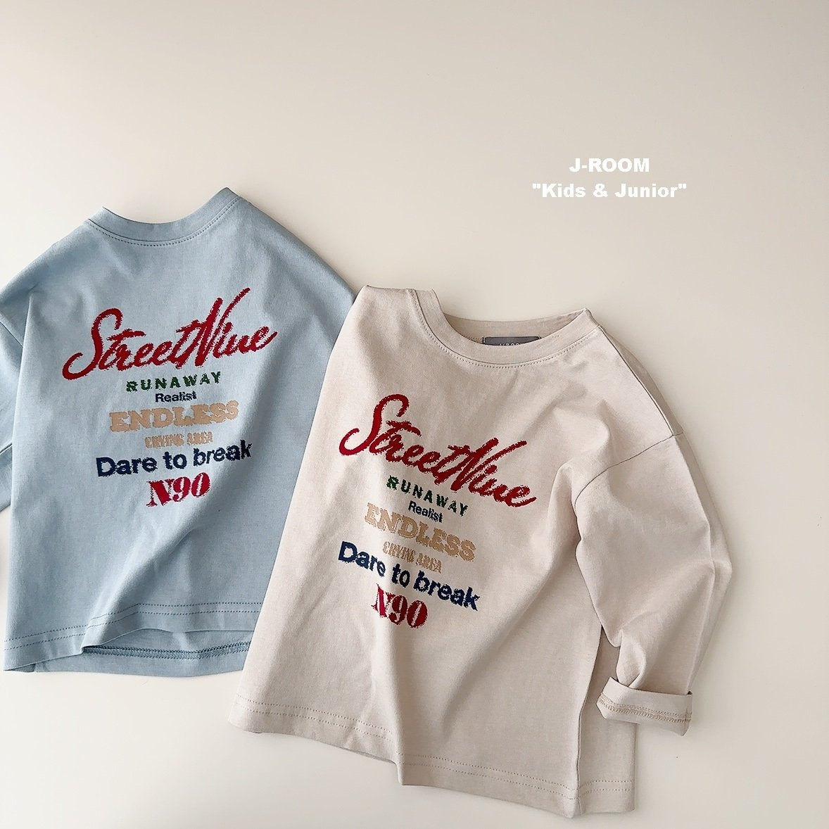 Vintage Lettering Print Tee