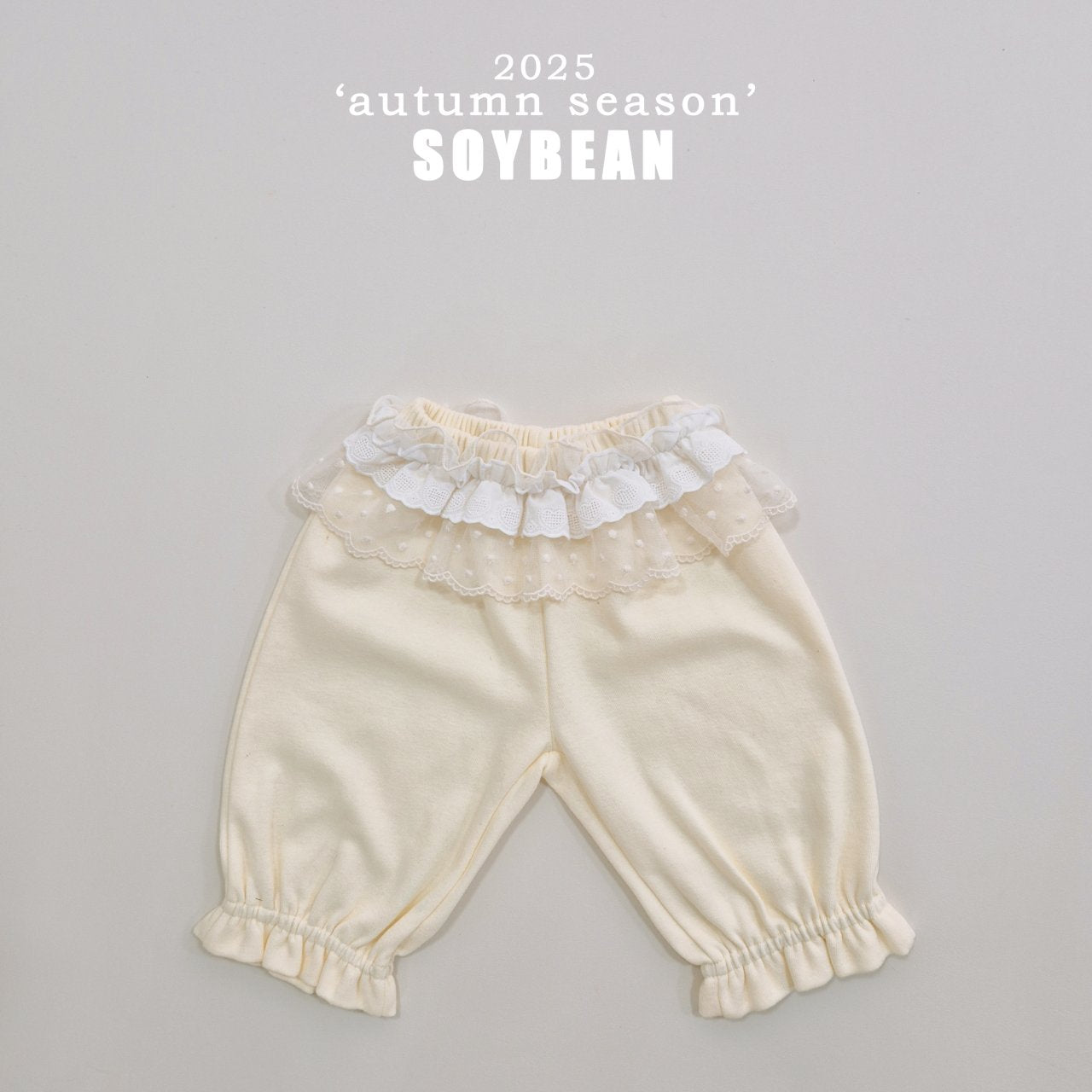 Lace Camp Frill Pants