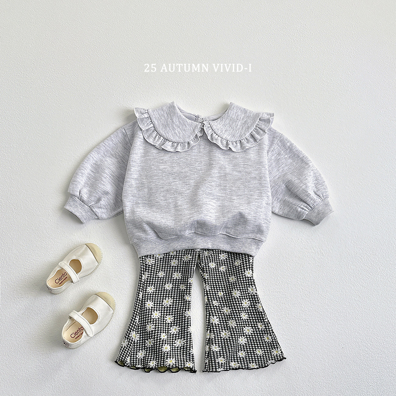 Round Collar Flared Set-up