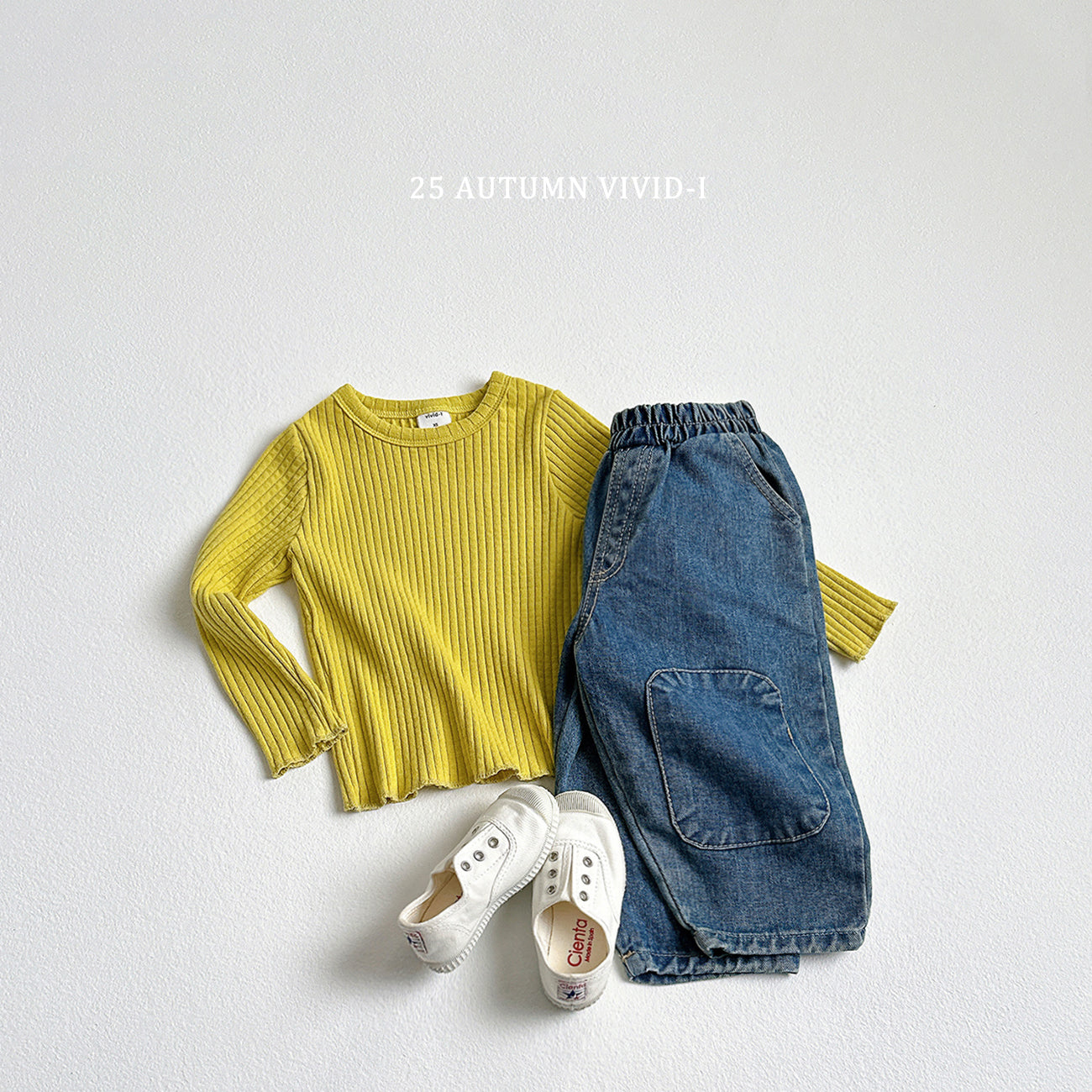 Simple Ribbed T-shirt