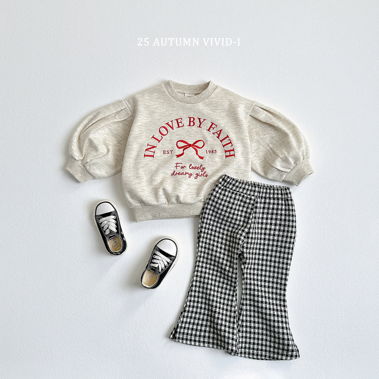 Puff Ribbon Sweatshirt