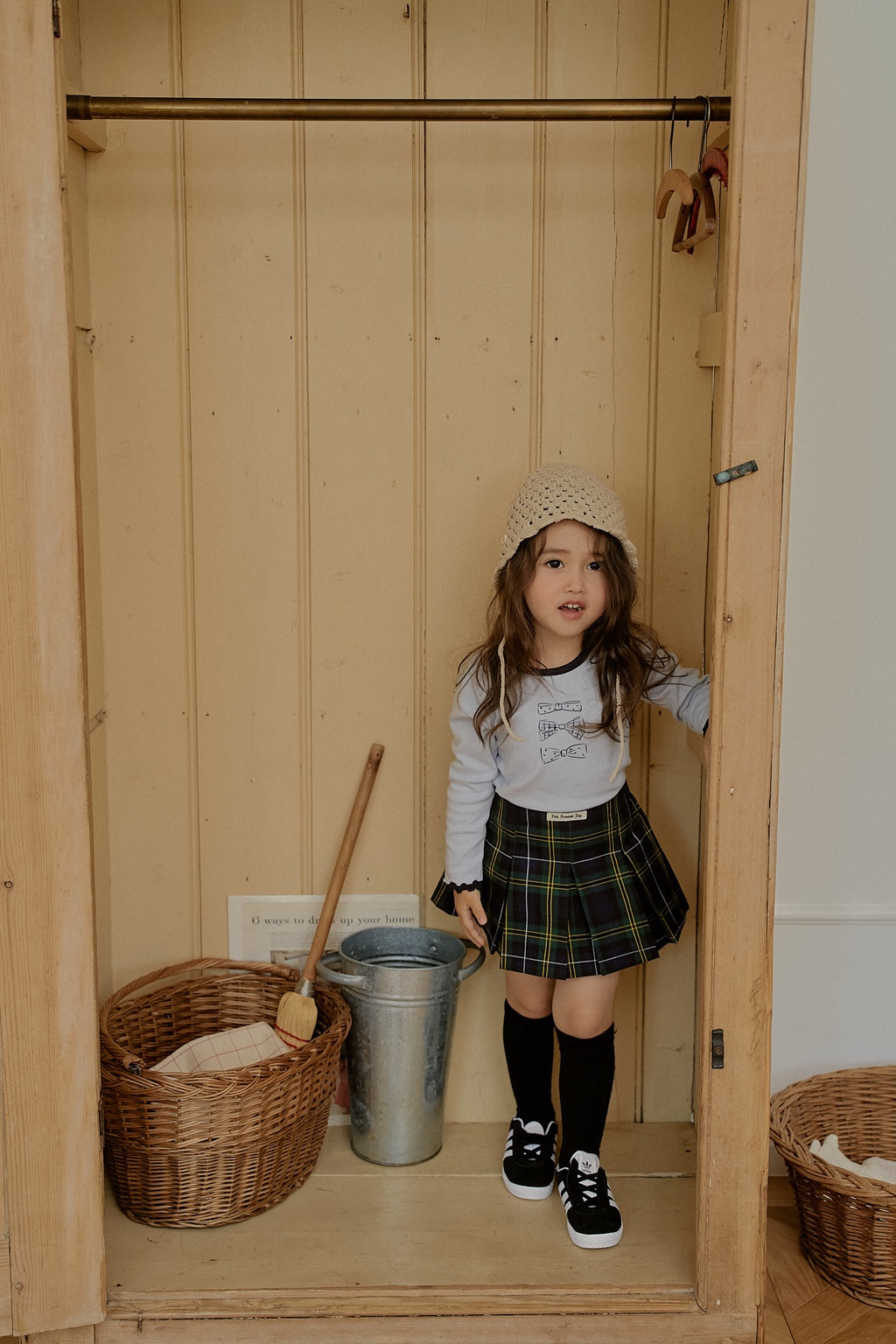 Checkered Pleats