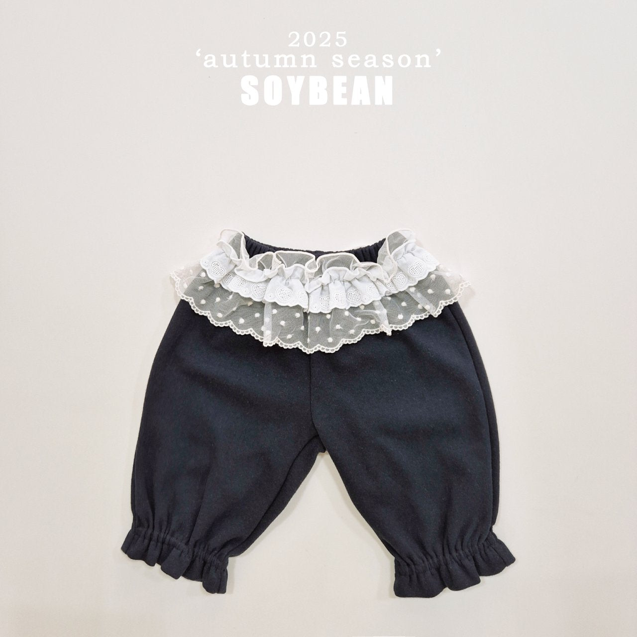Lace Camp Frill Pants