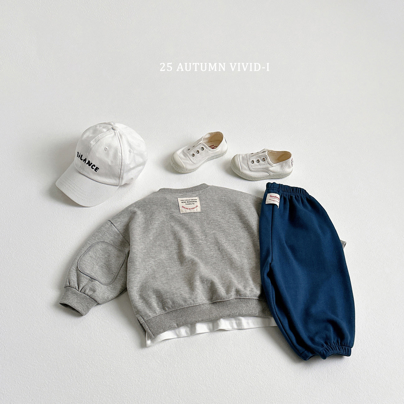 Label Baggy Sweatshirt
