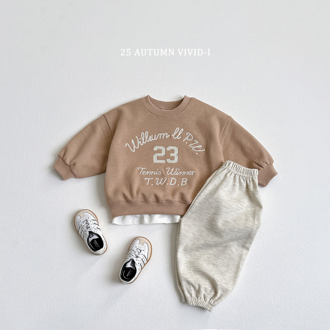 Chain Embroidery Set (Top + Bottom)