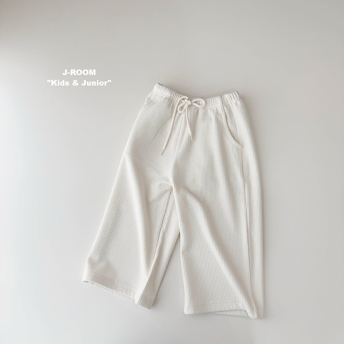 Soft Ribbed Wide Pants