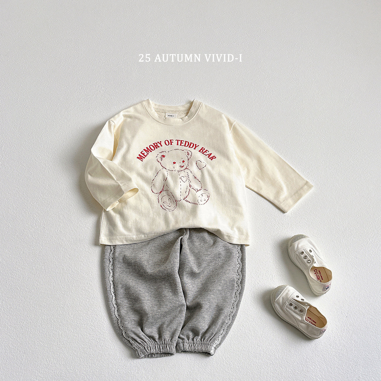 Bear Check Set (Top + Bottom)
