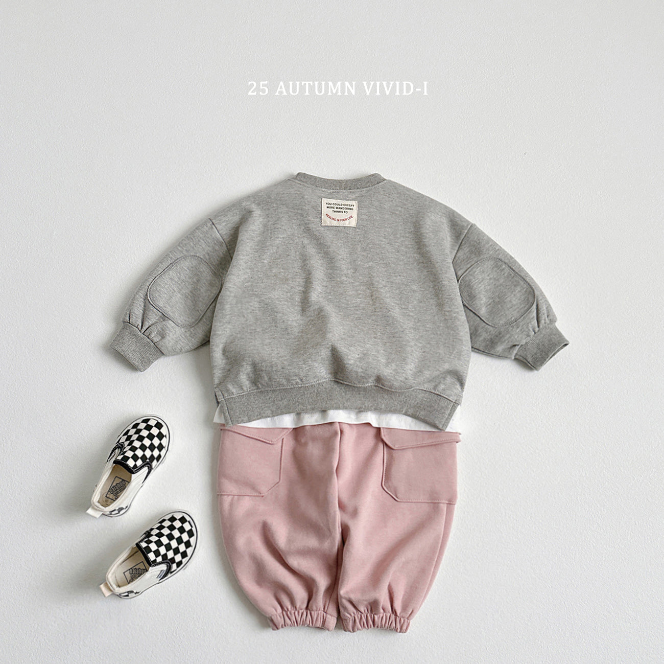 Label Baggy Sweatshirt