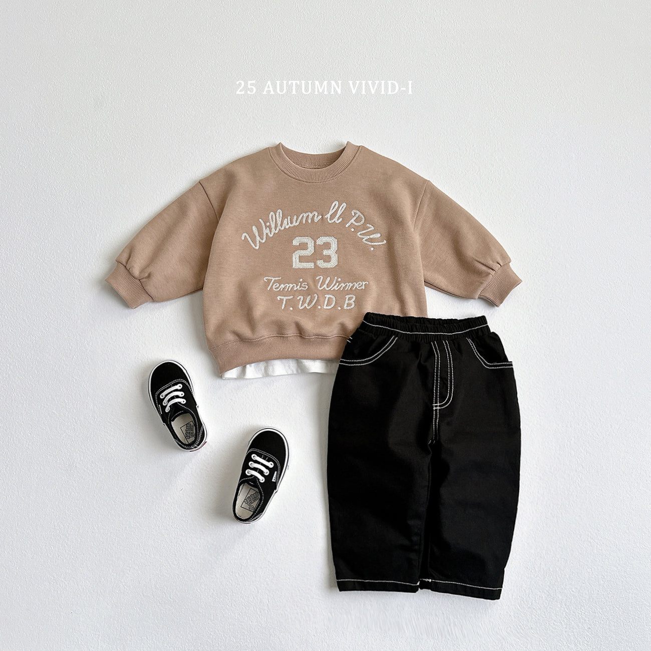 Chain Embroidery Set (Top + Bottom)