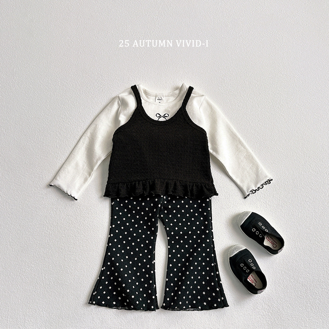 Jacquard Pattern Flared Pants