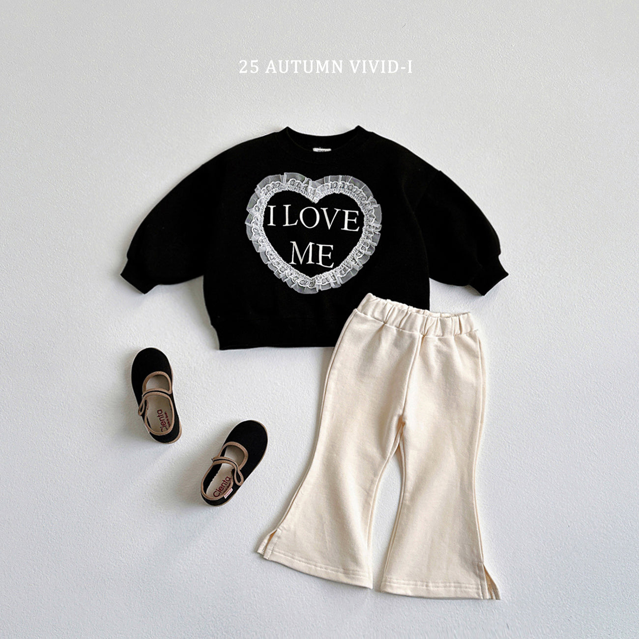 Lace Heart Sweatshirt
