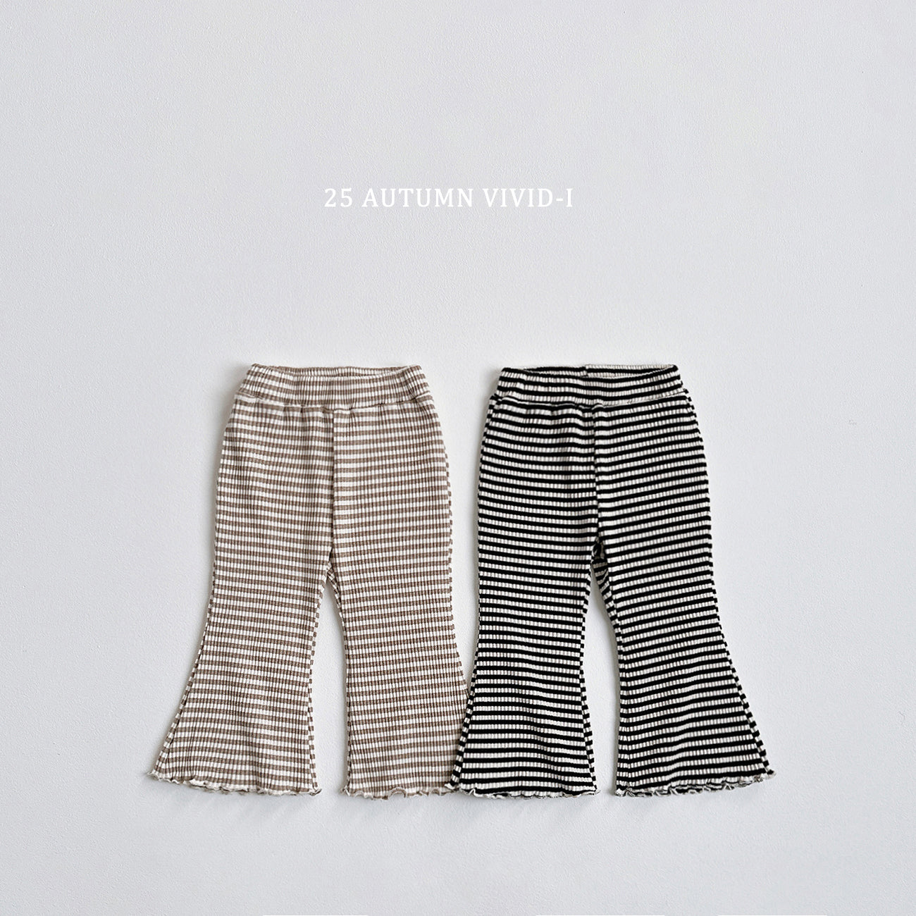 Stripe Flared Pants
