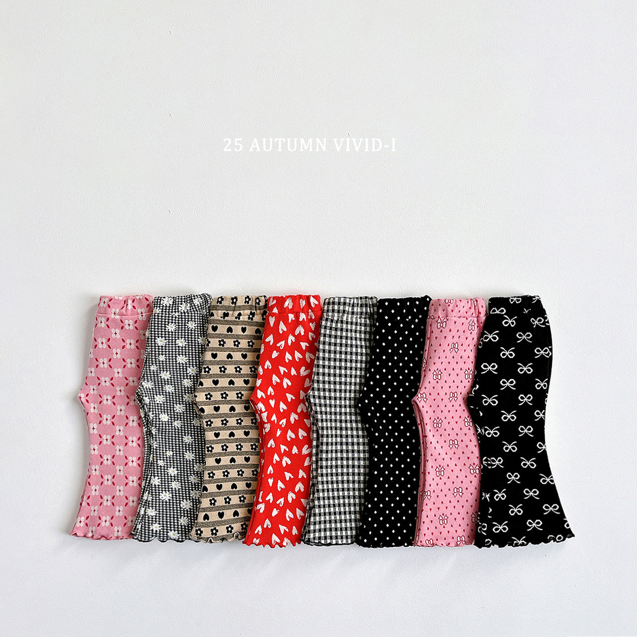 Jacquard Pattern Flared Pants