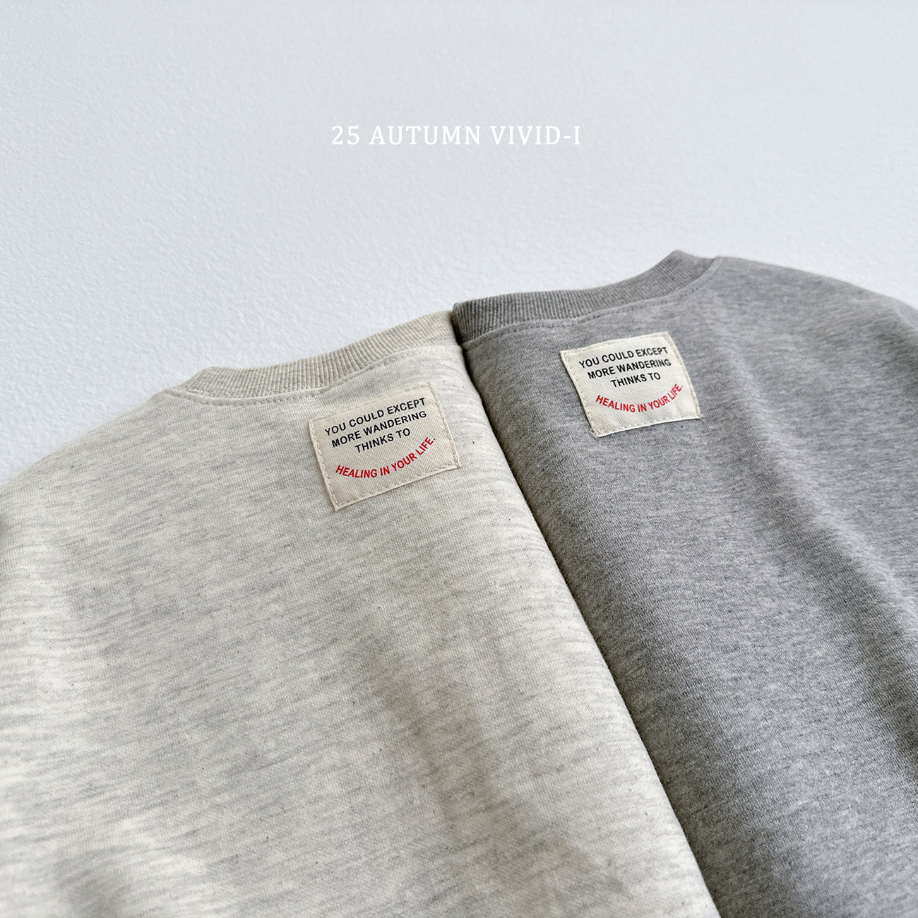 Label Baggy Sweatshirt