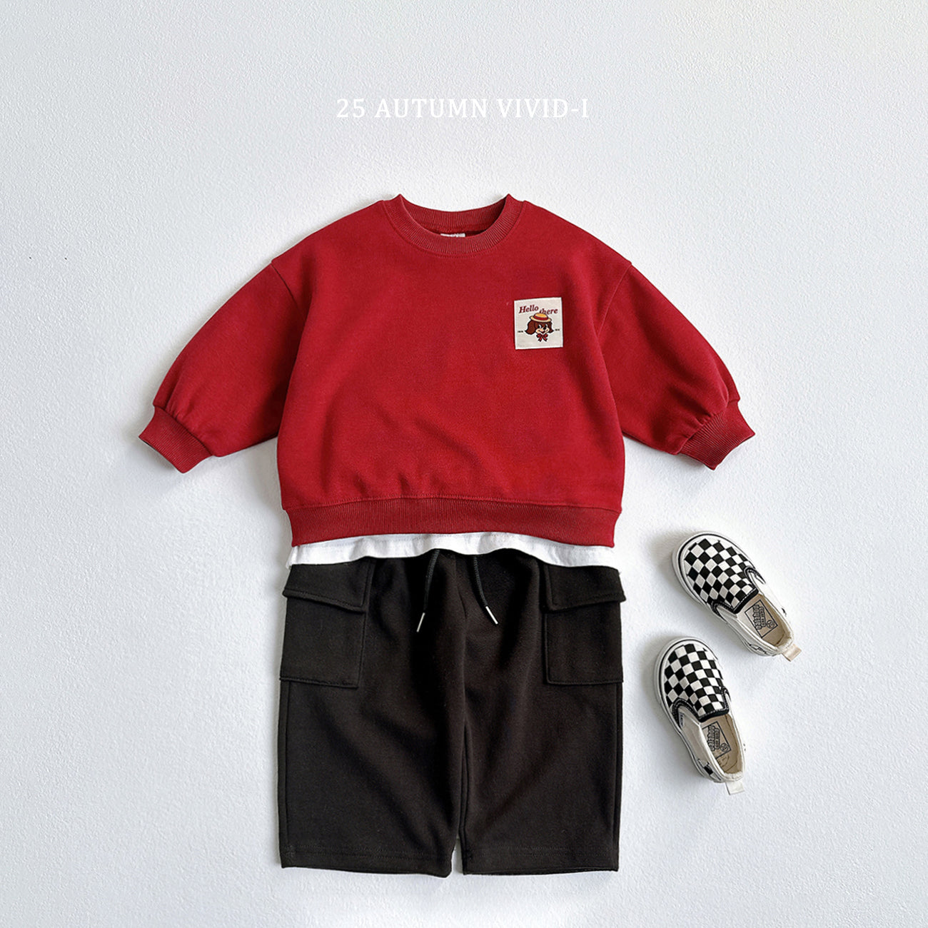 Wide-Fit Cargo String Pants