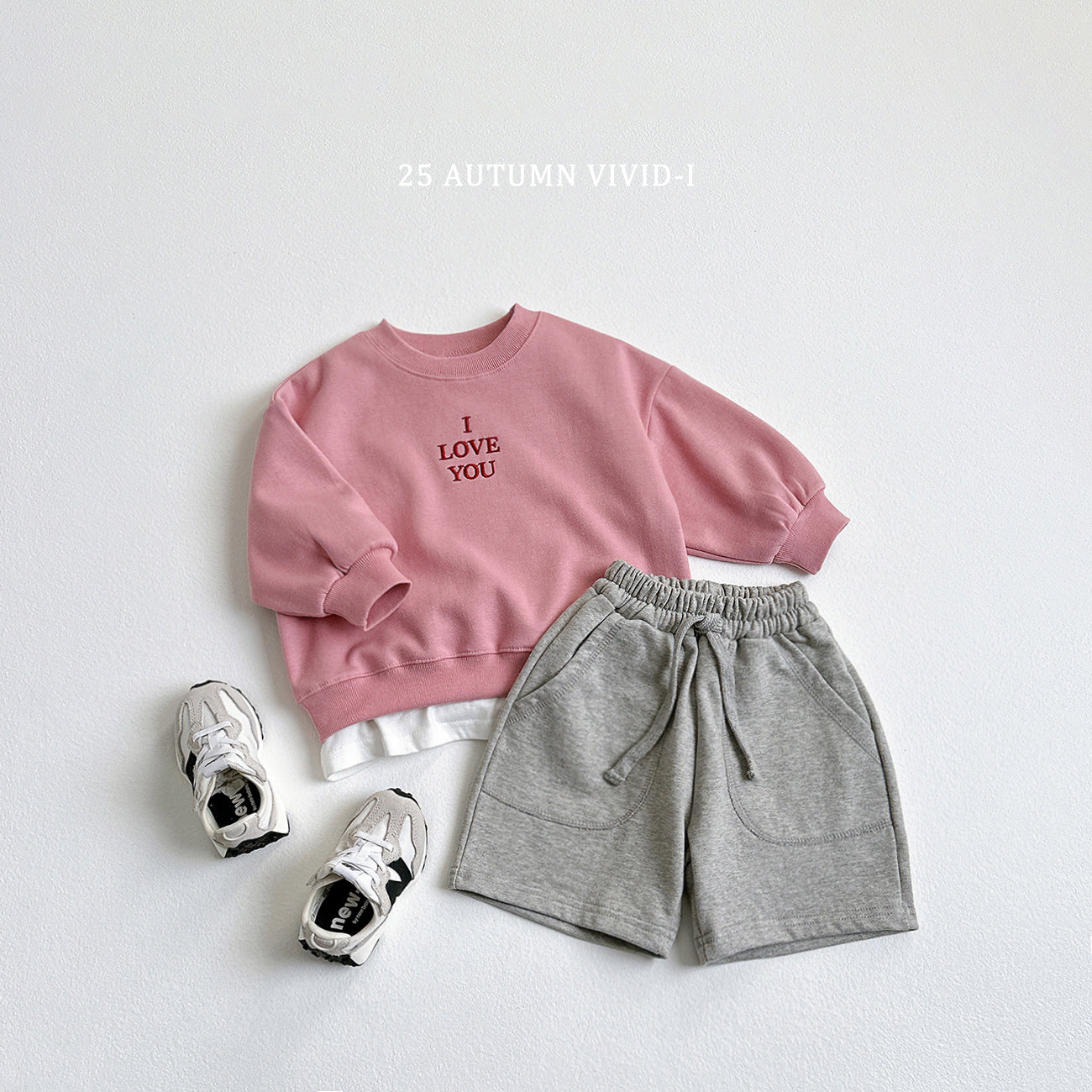 Love Embroidery Set (Top + Bottom)
