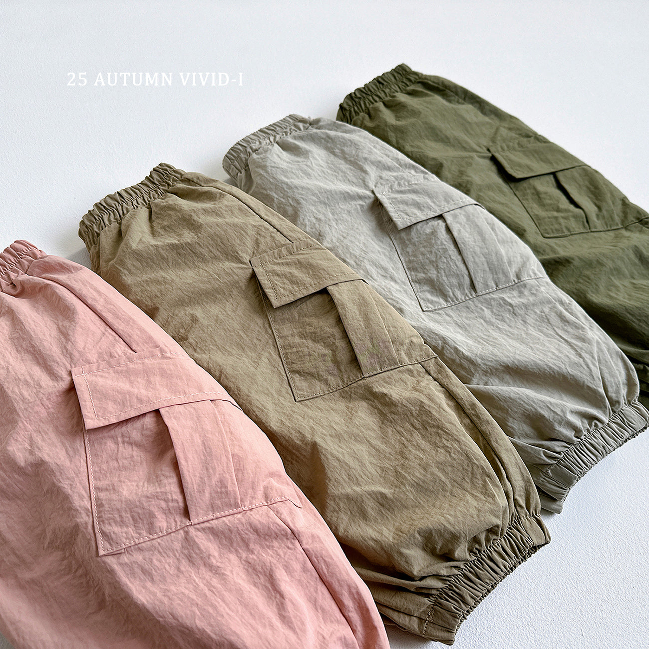 Cargo Crinkle Joggers
