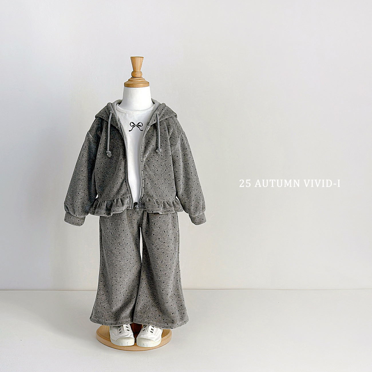 Velour Zip-up Set (Top + Bottom)