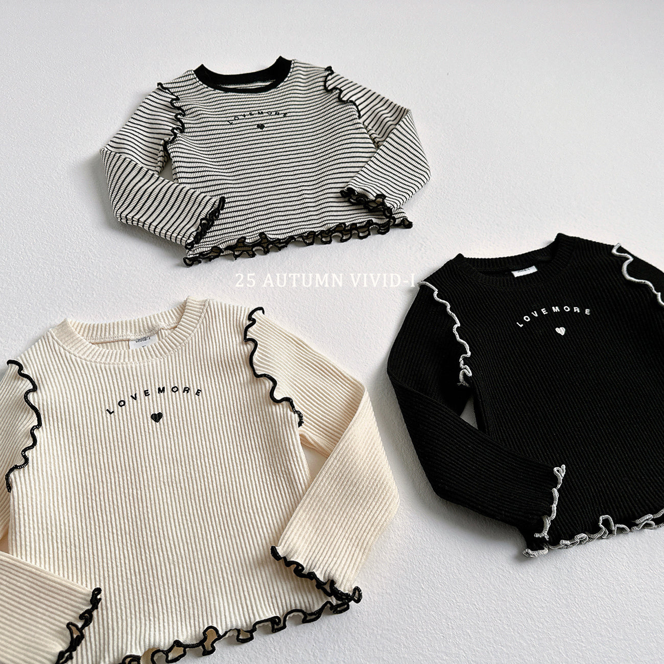 Love Ribbed Wing T-shirt