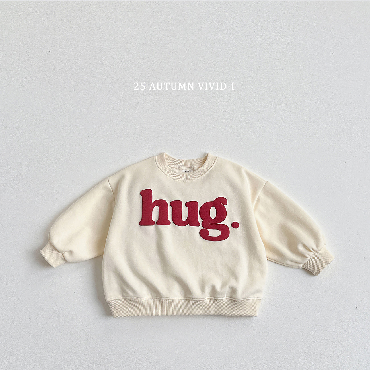 Hug Embossed Sweatshirt