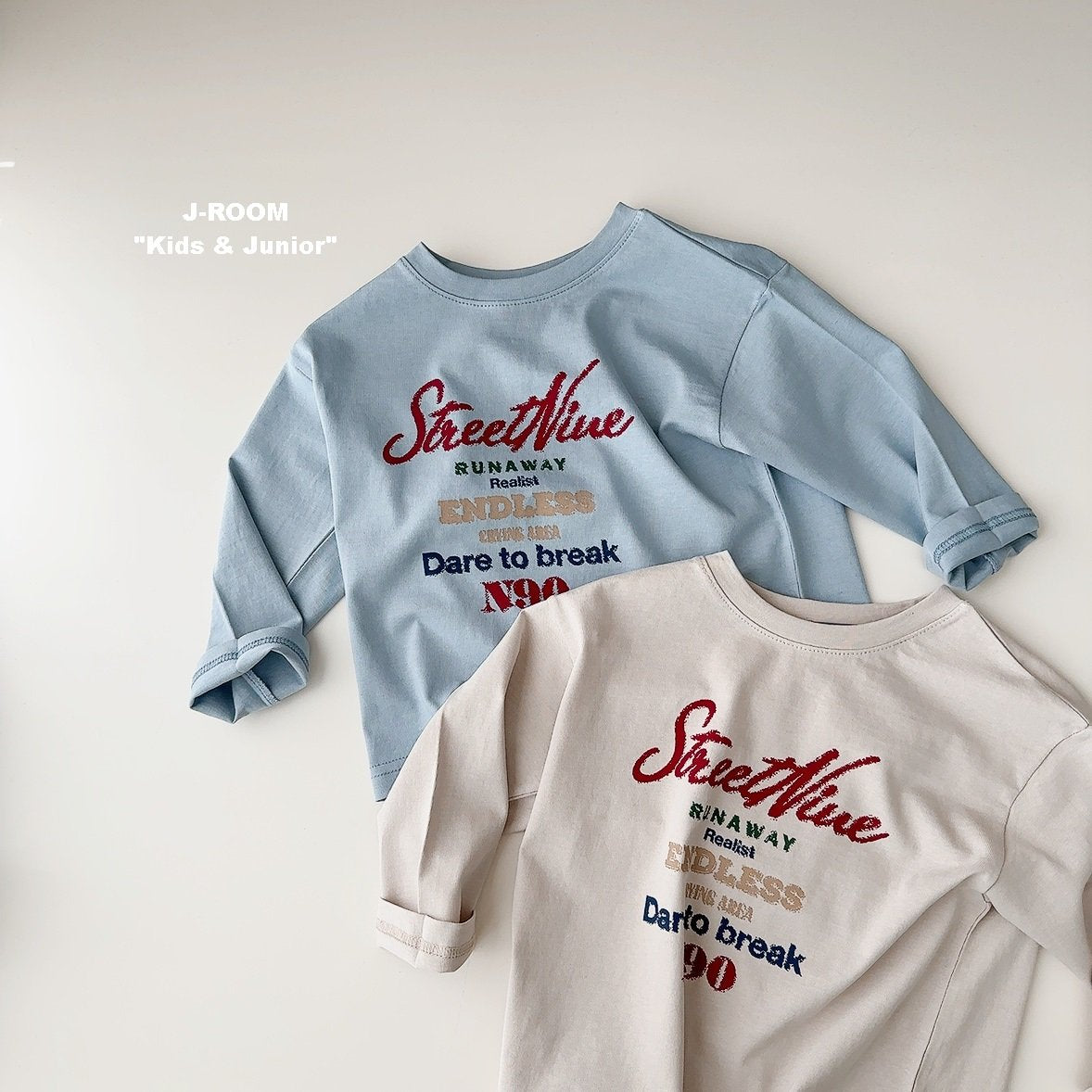 Vintage Lettering Print Tee