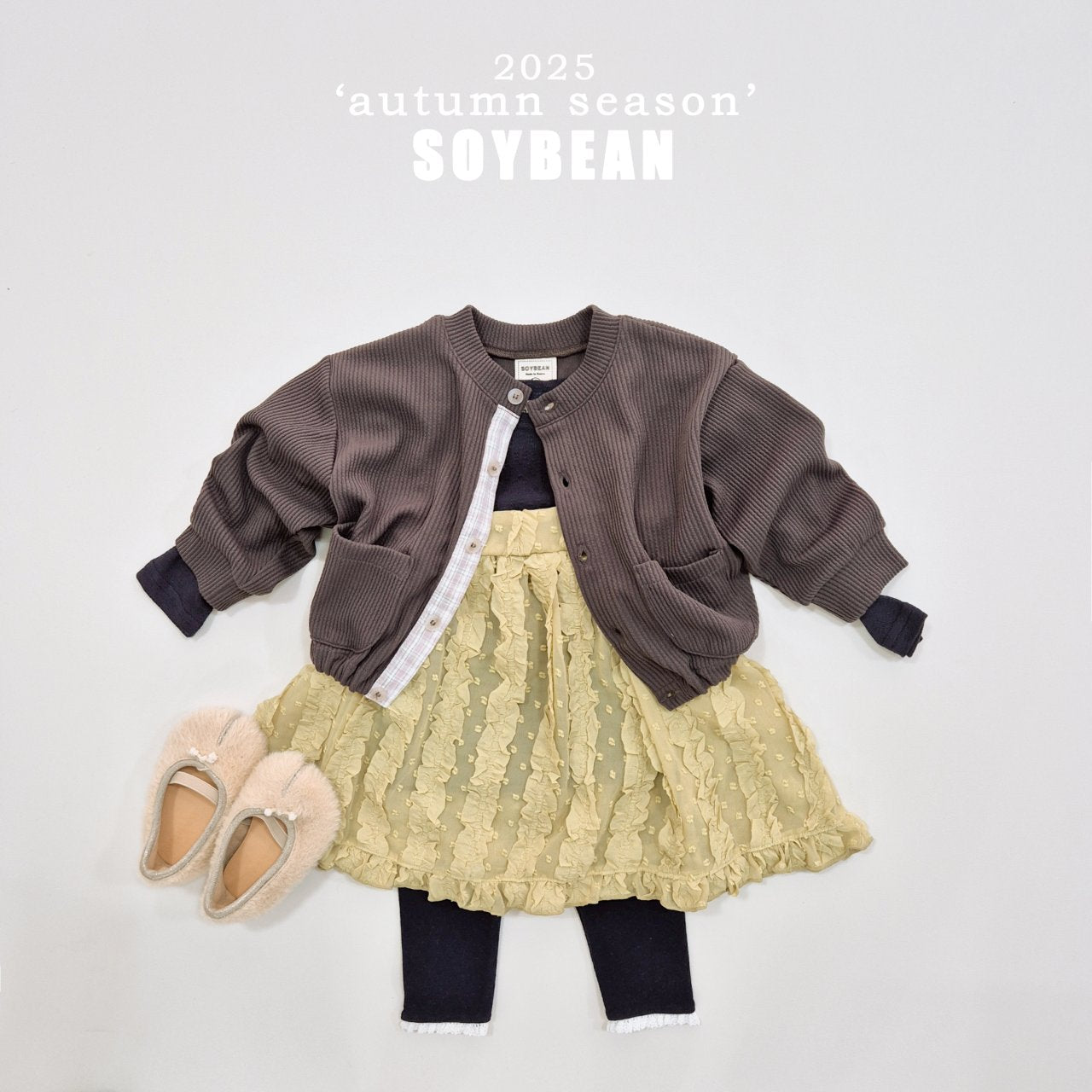 Check Mini Cardigan