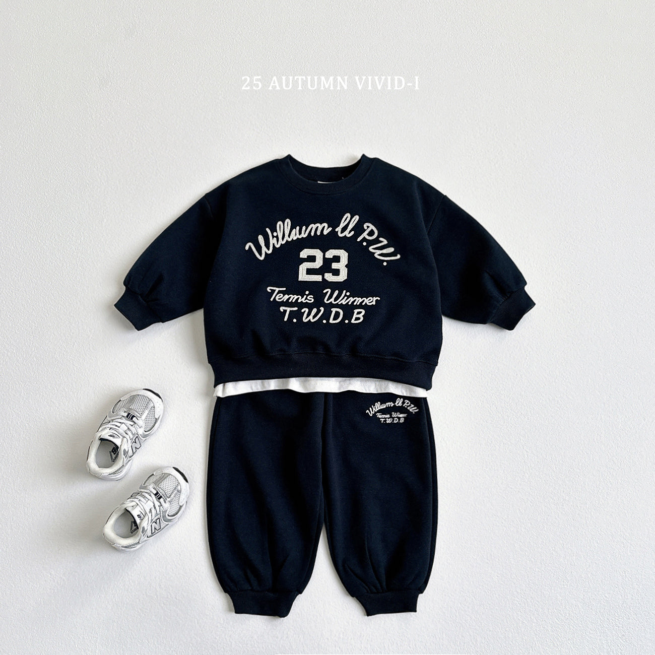 Chain Embroidery Set (Top + Bottom)