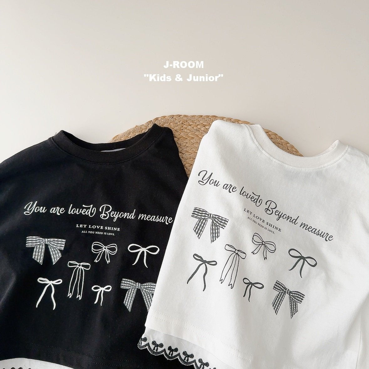 Ribbon Hem Lace Tee