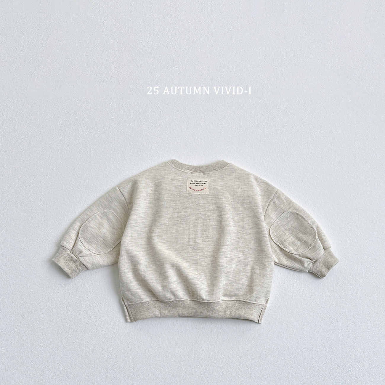 Label Baggy Sweatshirt