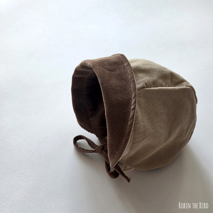 Reversible Corduroy Bonnet