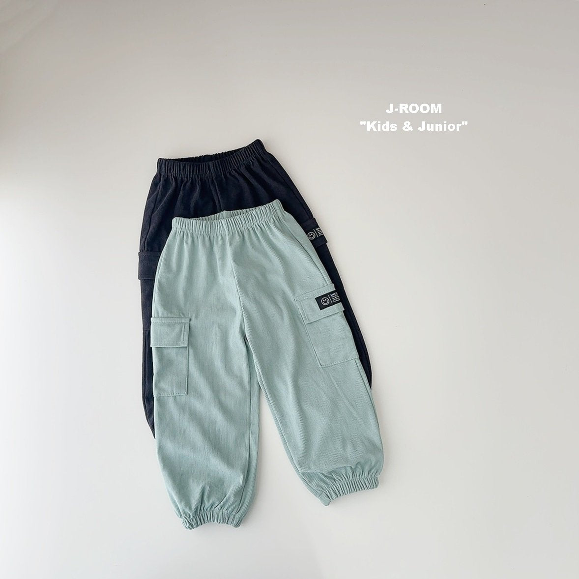 Washed Corduroy Jogger Pants