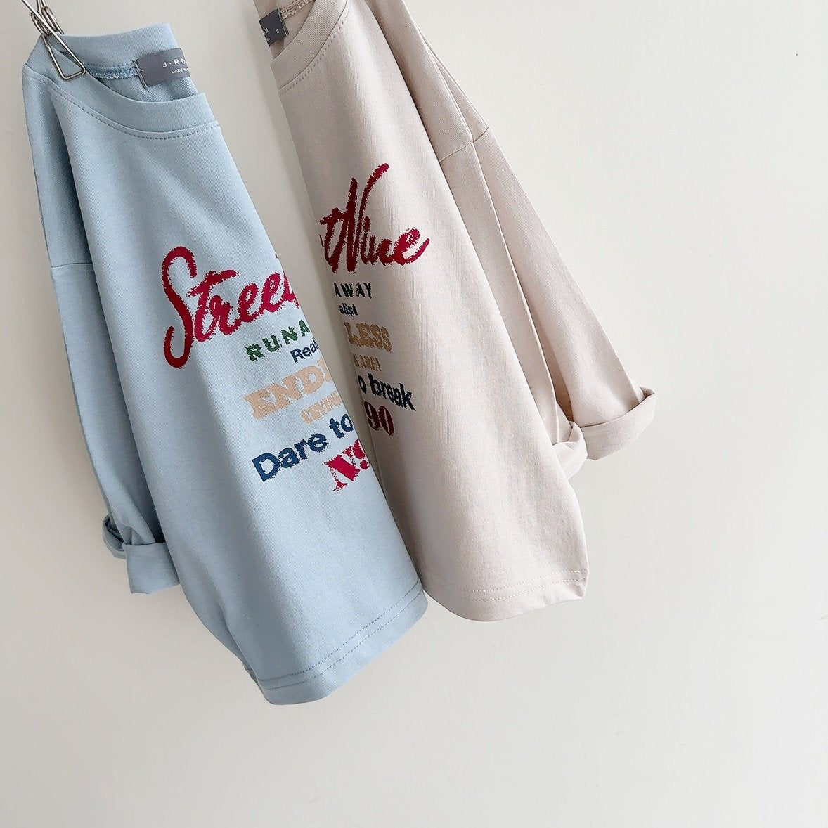 Vintage Lettering Print Tee