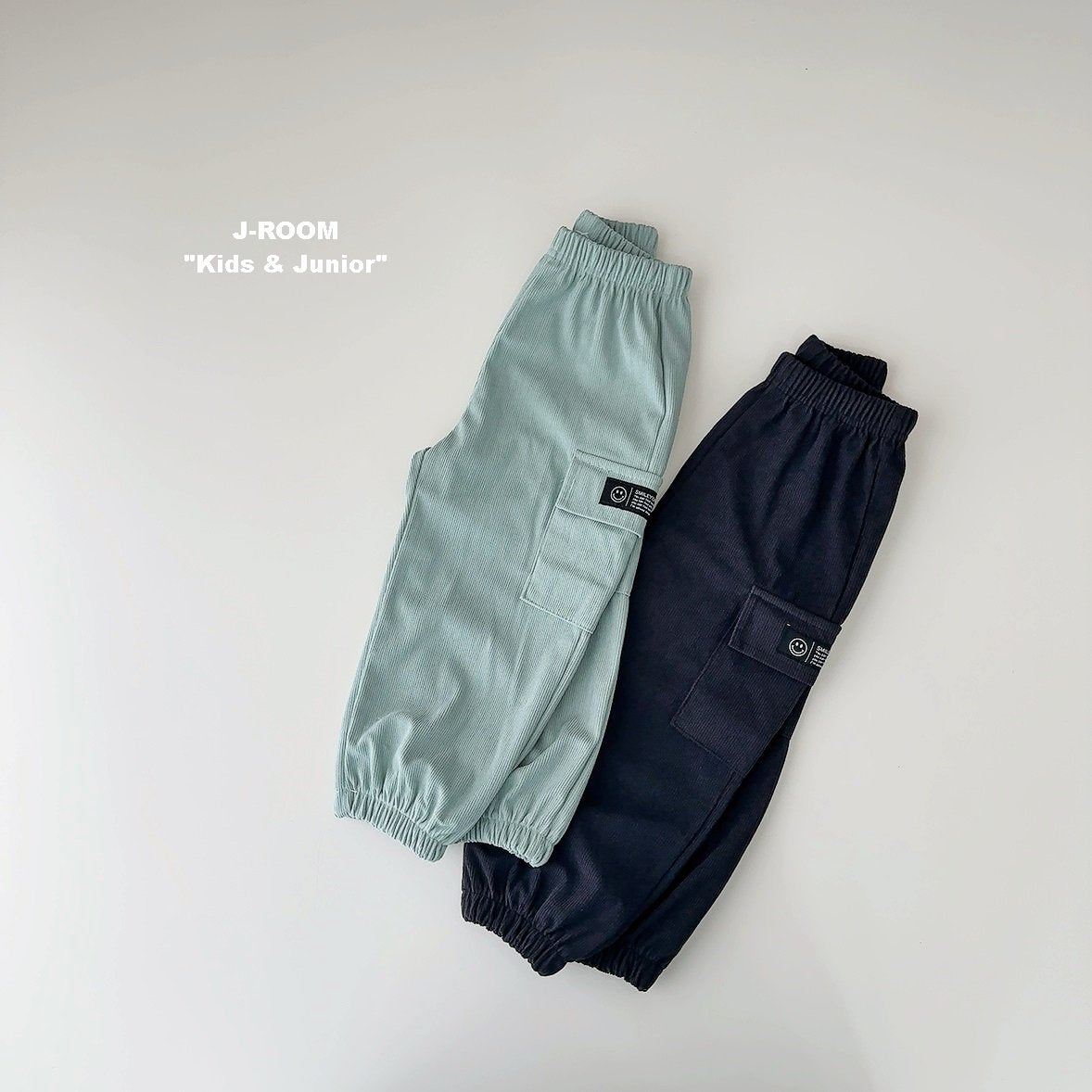 Washed Corduroy Jogger Pants