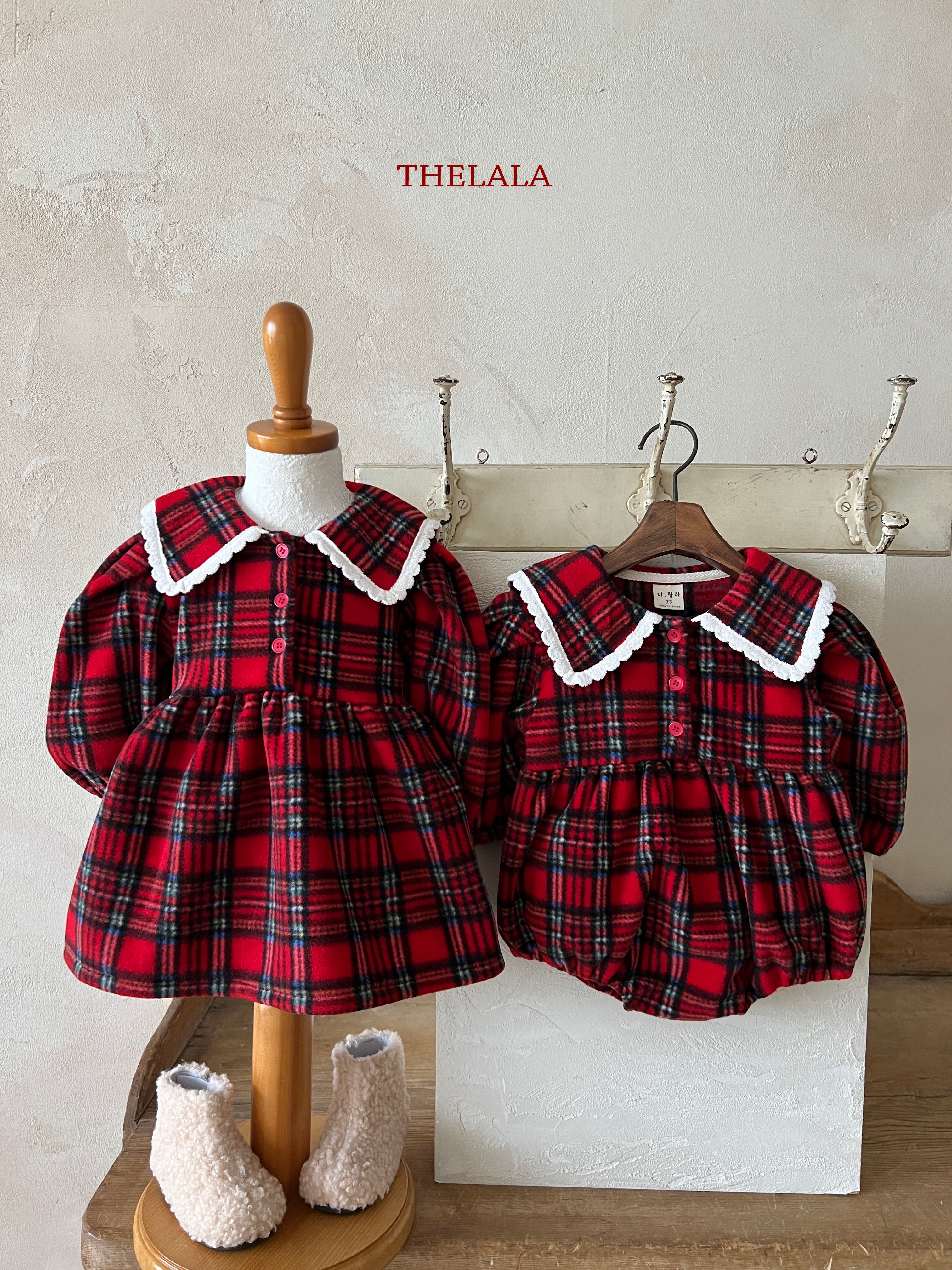 Sweet Check Dress