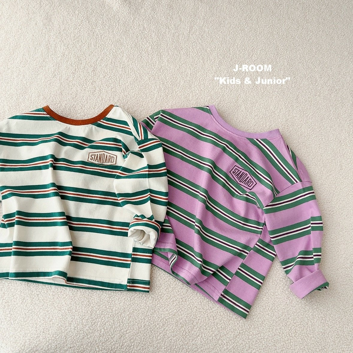 Kale Stripe Tee