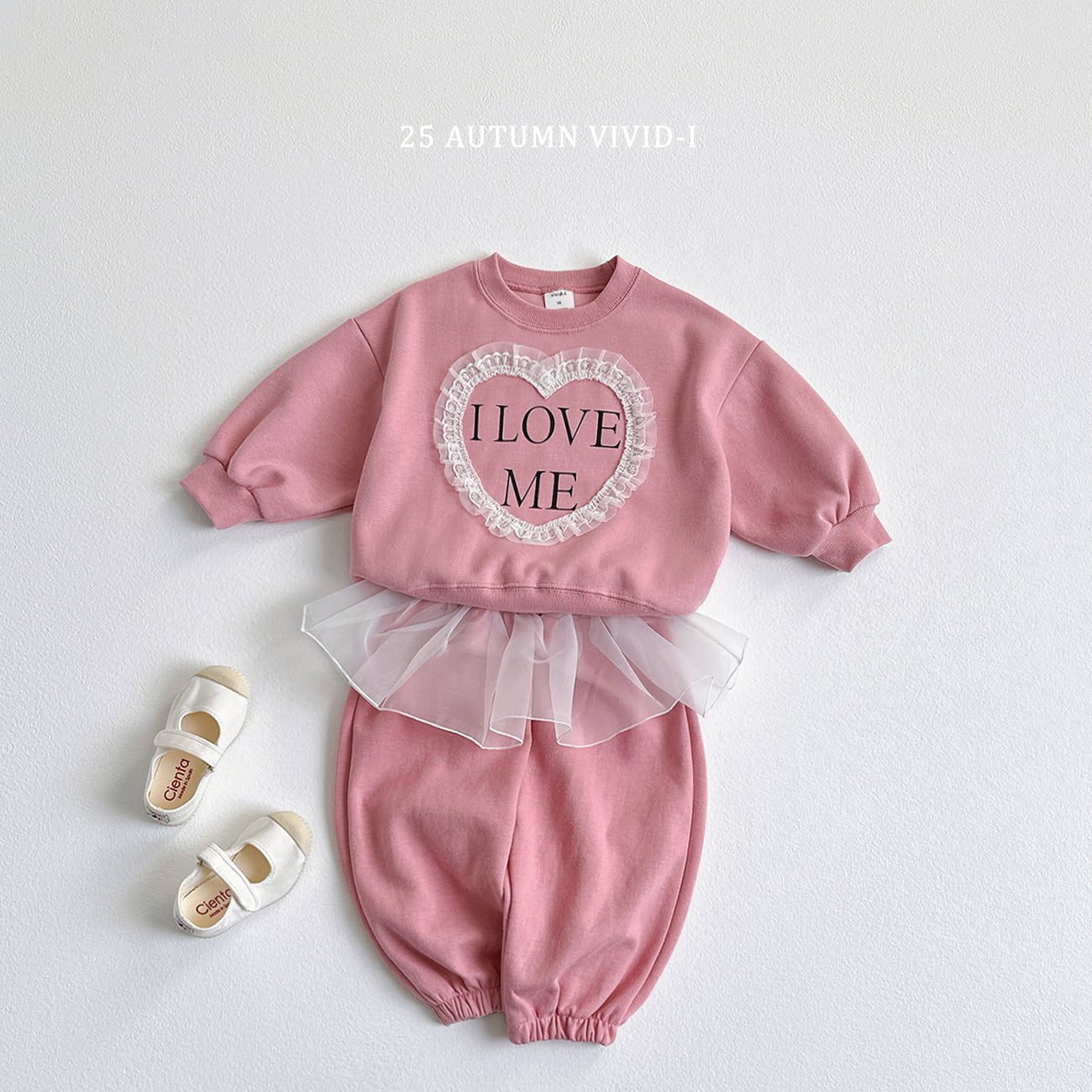 Lace Heart Sweatshirt