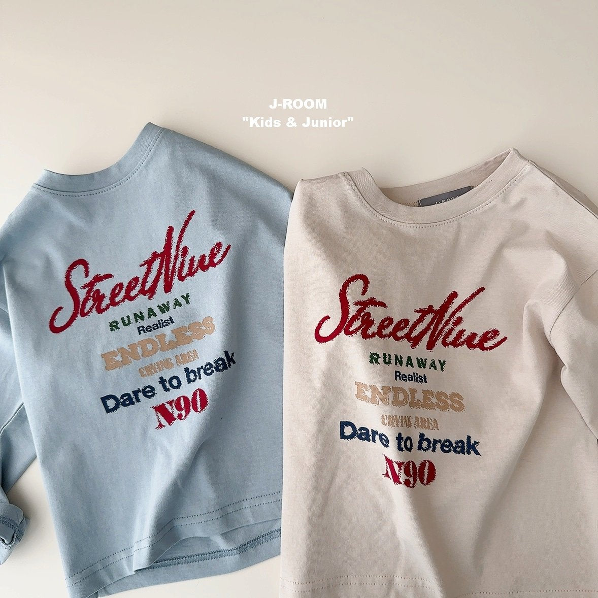 Vintage Lettering Print Tee