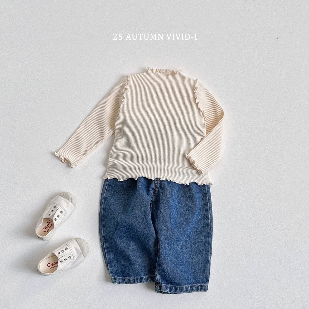 Ribbed Loose-fit T-shirt