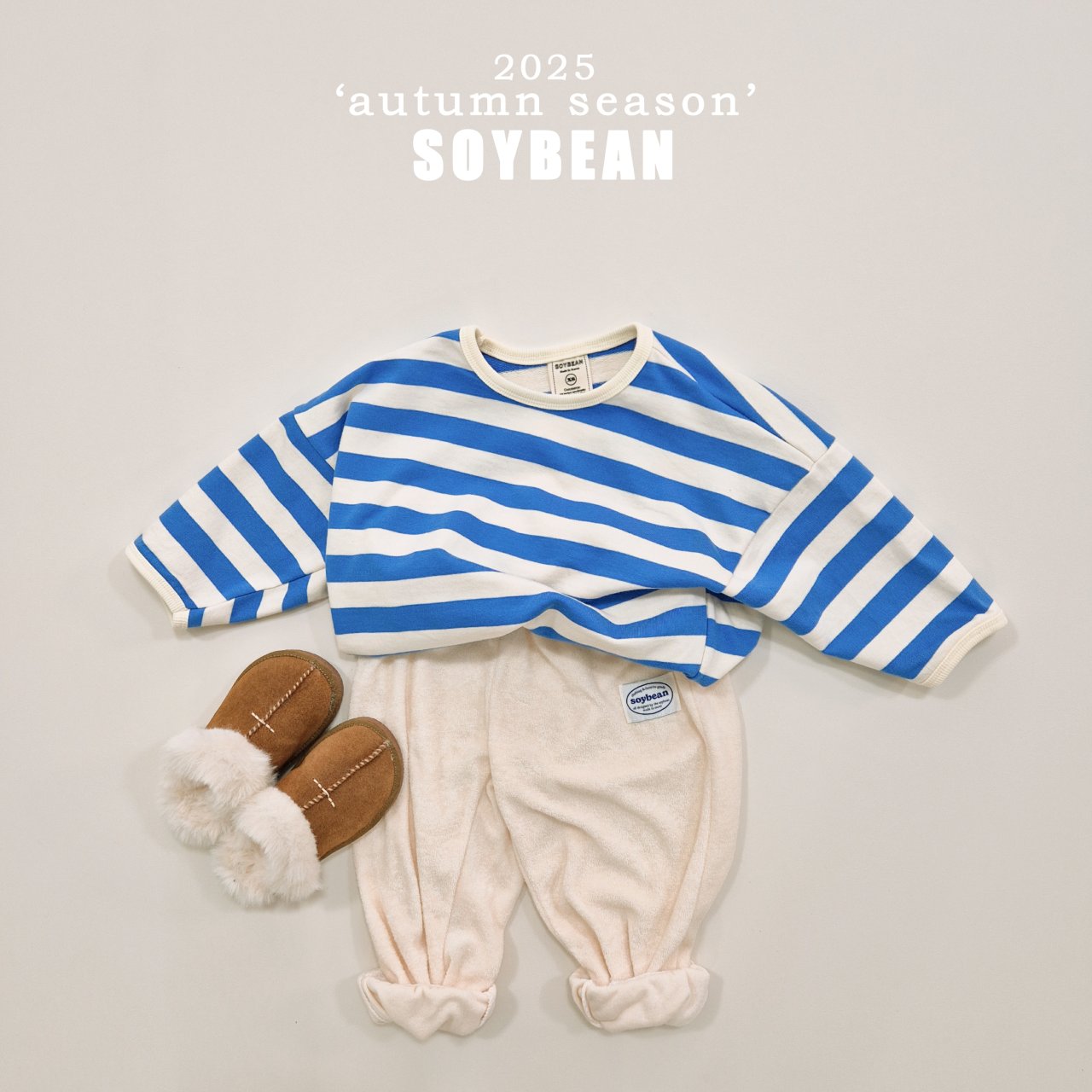 Ribbed Striped Sweatshirt