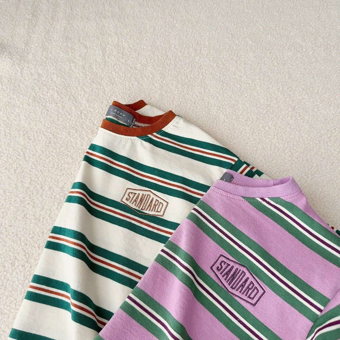 Kale Stripe Tee