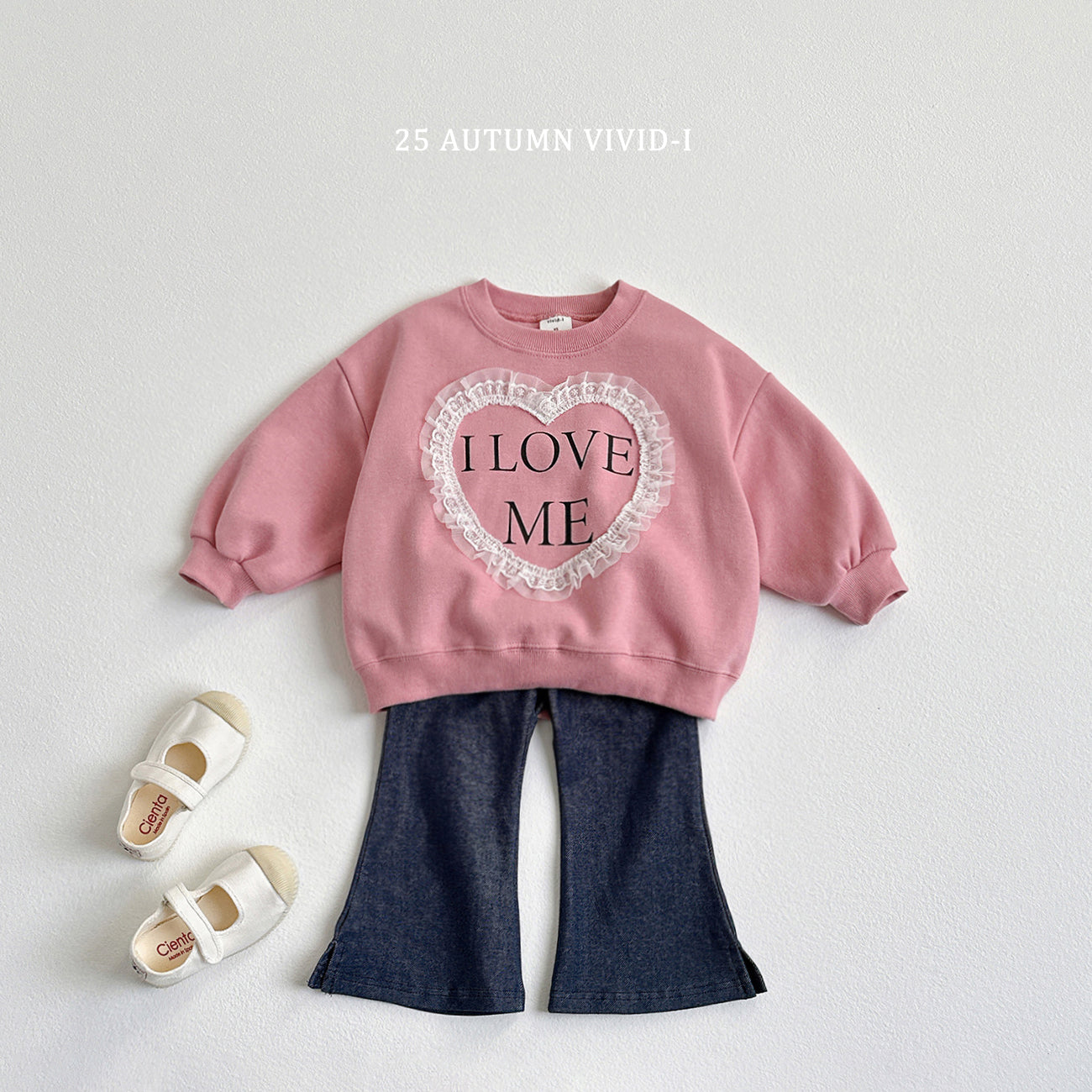 Lace Heart Sweatshirt
