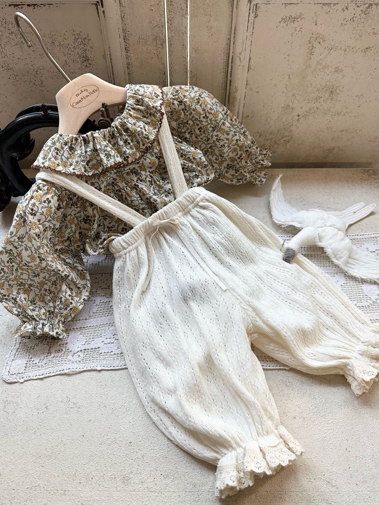 Cha Cha Lace Suspender Pants