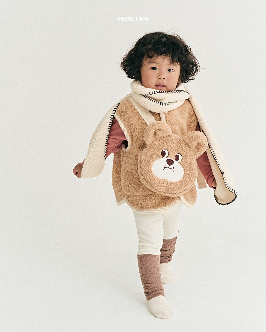Tender Buddy Bag (Beige Bear)