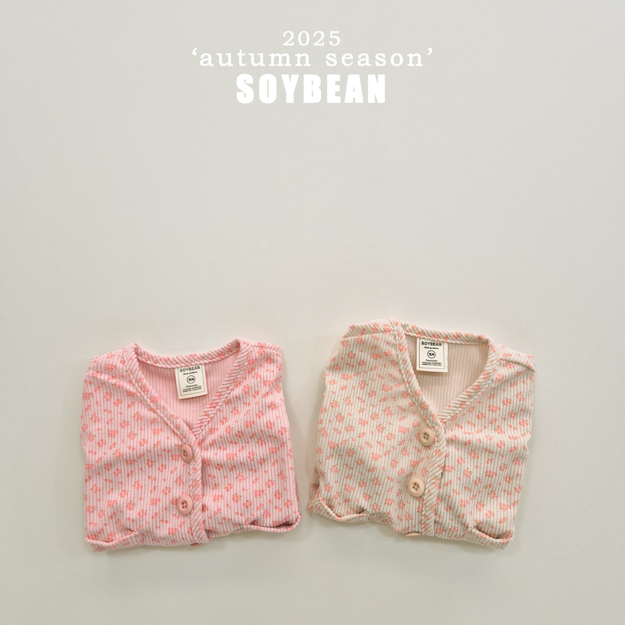 Corduroy Flower Vest